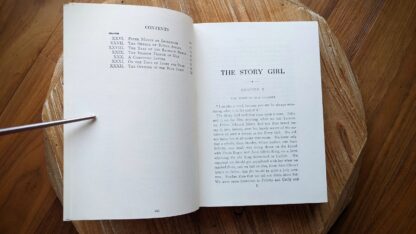chapter one - 1944 First Canadian Edition copy of The Story Girl by L.M. Montgomery