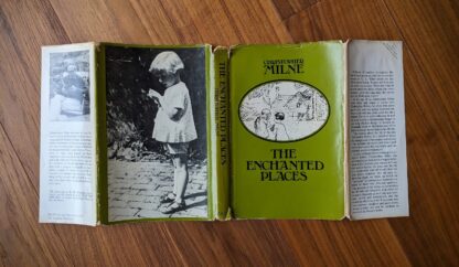 original dust jacket - 1974 The Enchanted Places by Christopher Milne - First Canadian Edition