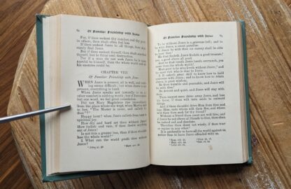 pages inside - 1903 Of the Imitation of Christ by Thomas à Kempis - Vademecum Series