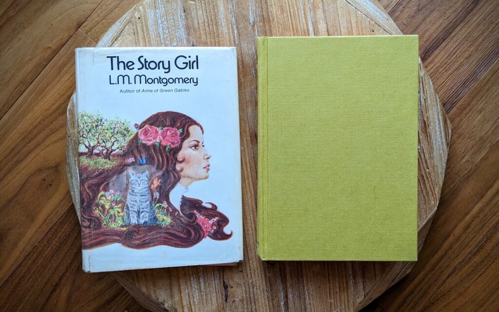uncommon 1944 First Canadian Edition copy of The Story Girl by L.M. Montgomery in original dust wrapper