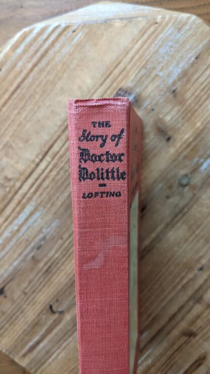 upper spine view -1948 The Story of Doctor DoLittle by Hugh Lofting - Tenth Edition