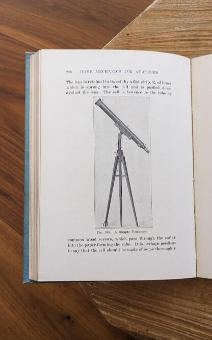 A Simple Telescope - 1907 Home Mechanics for Amateurs by George M. Hopkins