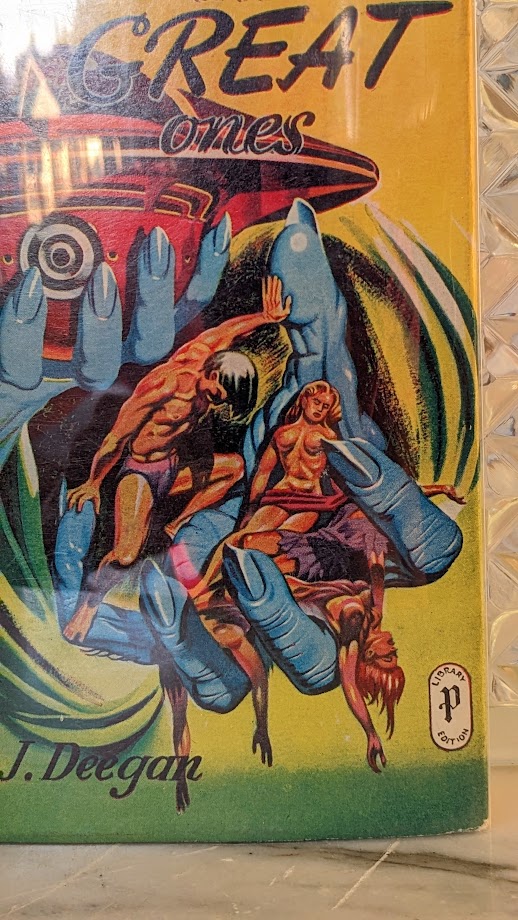 Dust Jacket up close - 1954 The Great Ones First Edition by Jon J. Deegan — with Original DJ