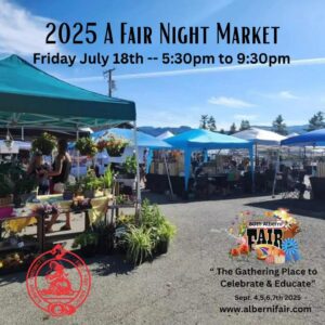 Fair Night in Port Alberni - Ash Tree Books & Runes will be set up!