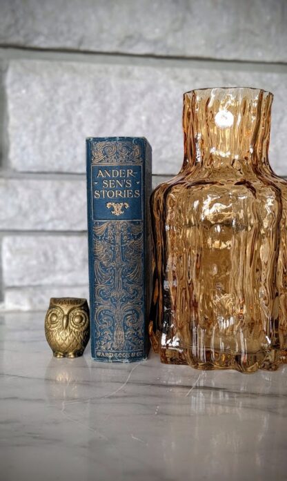 Spine view of a c. 1900s copy of Andersen’s Fairy Stories Ward, Lock & Co. - rare copy