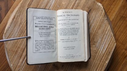 Title Page - 1928 Ninth Revised Edition — A Pocket Medical Dictionary by George M. Gould