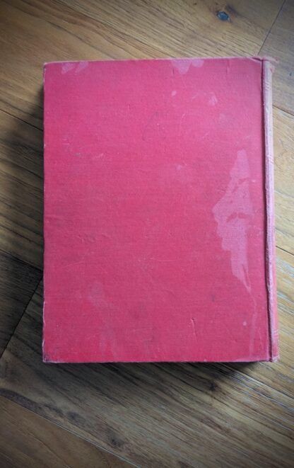 back panel - The Outline of History by H.G. Wells Vol. - c. late 1920s - published by George Newnes Ltd