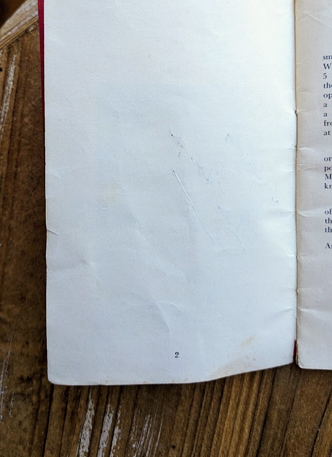 backside of page author signed - 1949 Rhymes of a Vagabond by Charles de la Poer Gough – Signed Copy