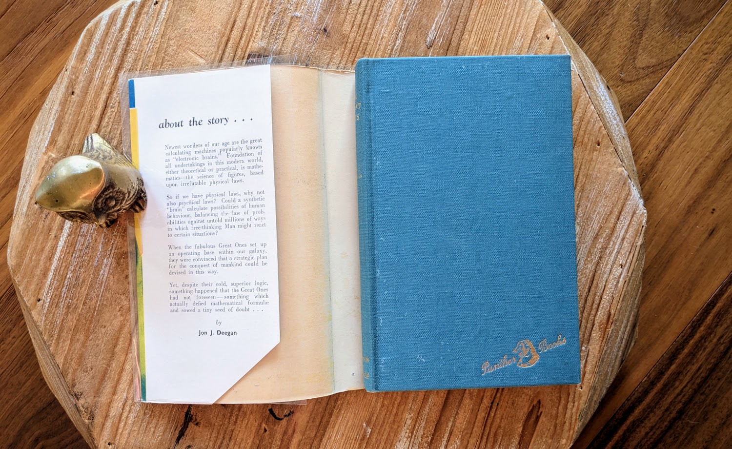 front panel view - 1954 The Great Ones First Edition by Jon J. Deegan — with Original Dust Jacket