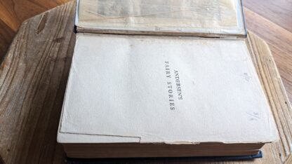 full seam split inside - pre title - c. 1900s Andersen’s Fairy Stories Ward, Lock & Co. - rare copy