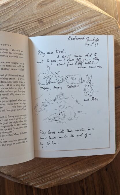 illustrated page inside - 1948 The Tale of Beatrix Potter - A Biography by Margaret Lane