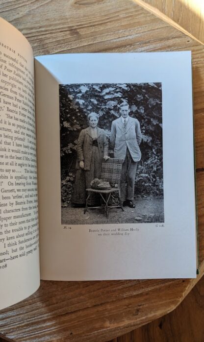 photograph of Beatrix Potter on her wedding day - 1948 The Tale of Beatrix Potter - A Biography by Margaret Lane