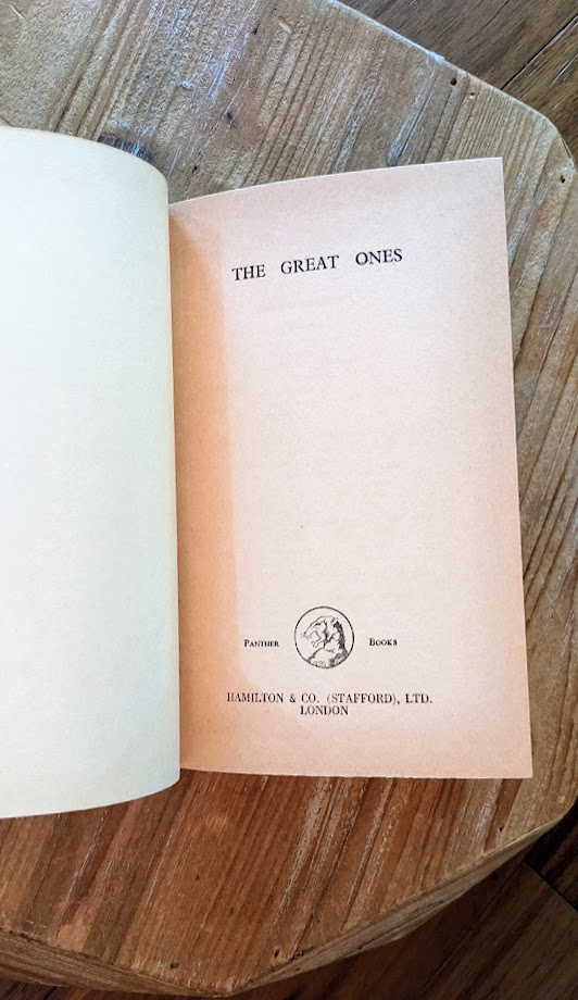pre title - 1954 The Great Ones First Edition by Jon J. Deegan — with Original Dust Jacket