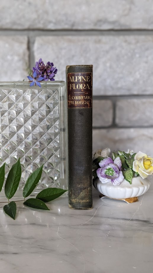 1911 Alpine Flora by Correvon & Robert — 180 Colour Plates, Scarce Botanical Work