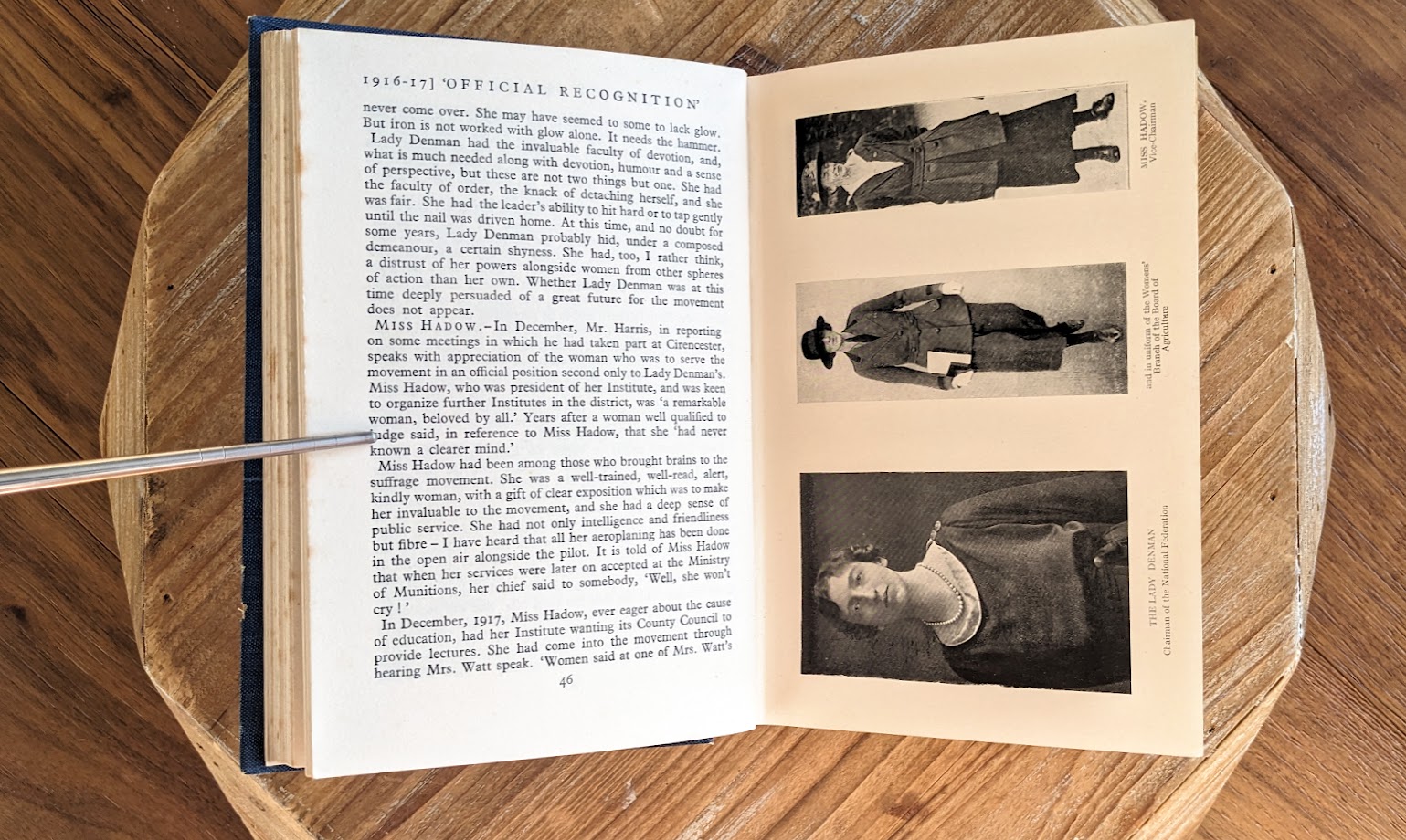 1925 First Edition – The Story of the Women’s Institute Movement by J.W. Robertson - pages inside