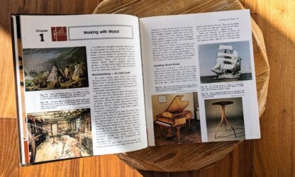 Chapter 1 - 1982 Working with Wood - Stated First Edition Woodworking Textbook by Gilbert R. Hutchings
