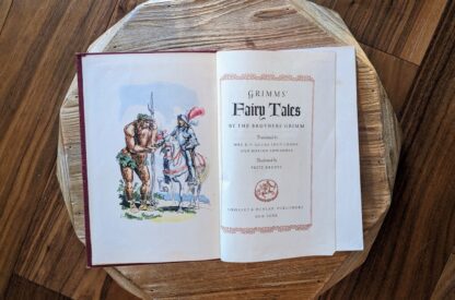 Grimms’ Fairy Tales features illustrations by Fritz Kredel - Title page