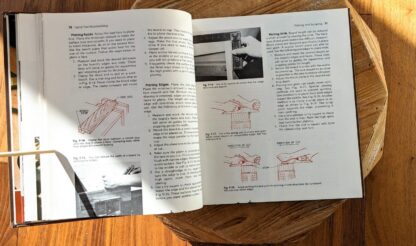 Hand Tool Woodworking - 1982 Working with Wood - Stated First Edition Woodworking Textbook by Gilbert R. Hutchings