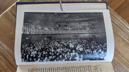 Photograph inside of an annual meeting - 1925 First Edition – The Story of the Women’s Institute Movement by J.W. Robertson