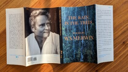 dustjacket - The Rain in the Trees by W.S. Merwin - Stated First Edition Signed by Author