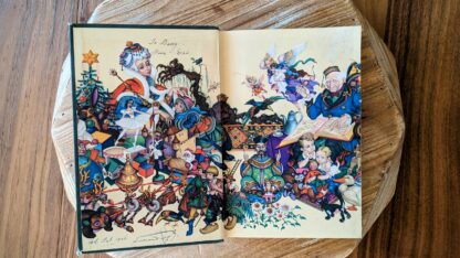 pastedown and endpaper - 1945 Andersen’s Fairy Tales - illustrated by Arthur Szyk