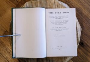 1911 The Bulb Book by John Weathers - First Edition - Title page