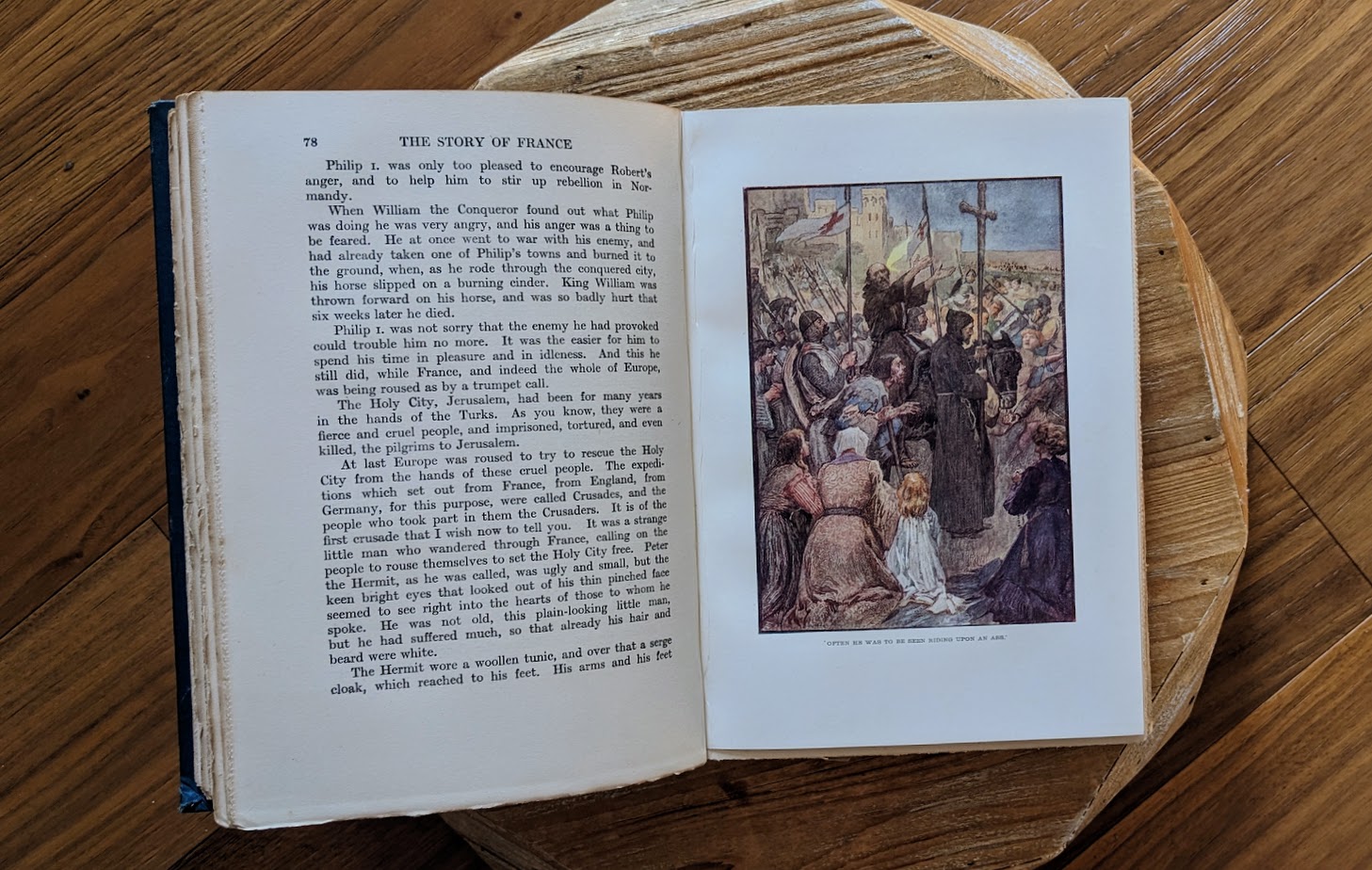 1920 First Edition – The Story of France by Mary MacGregor - Illustrated - pages inside