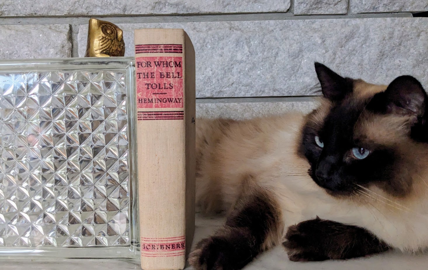 1940 First Edition – For Whom the Bell Tolls by Ernest Hemingway - Spine view