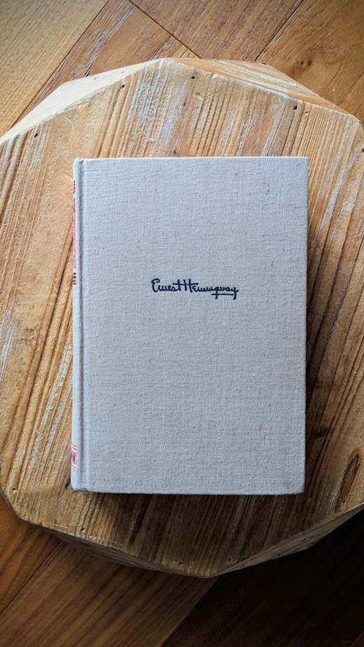 1940 First Edition – For Whom the Bell Tolls by Ernest Hemingway - front panel view