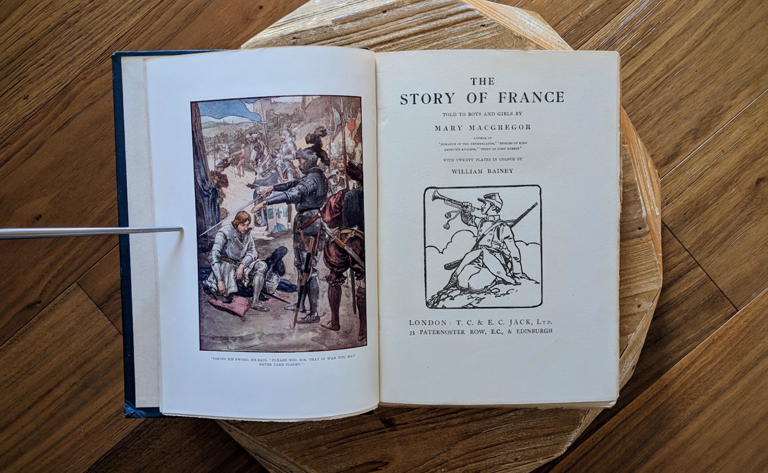 Title page - 1920 First Edition – The Story of France by Mary MacGregor - Illustrated