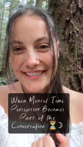 Reading from Time as a System - When Mental Time Perception Becomes Part of the Conversation - by Ashley Zelinski