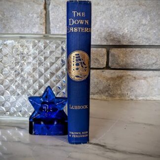 1953 The Down Easters by Basil Lubbock – American Deep-Water Sailing Ships 1869–1929 - spine view