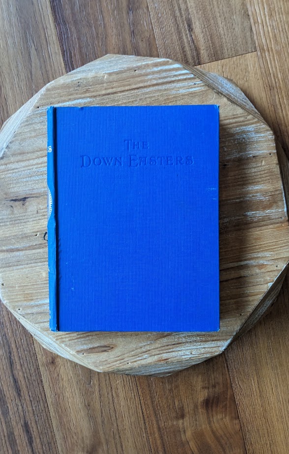 1953 The Down Easters by Basil Lubbock – American Deep-Water Sailing Ships 1869–1929 - front panel