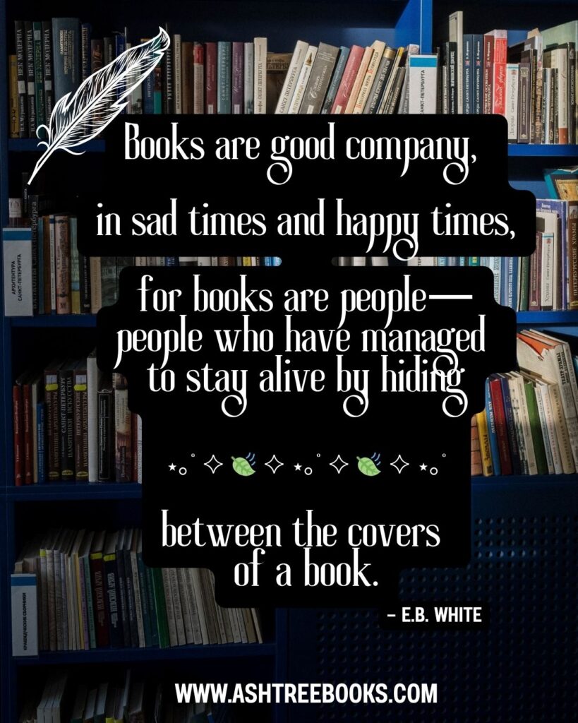 E.B.White Poster design - Ash Tree Books