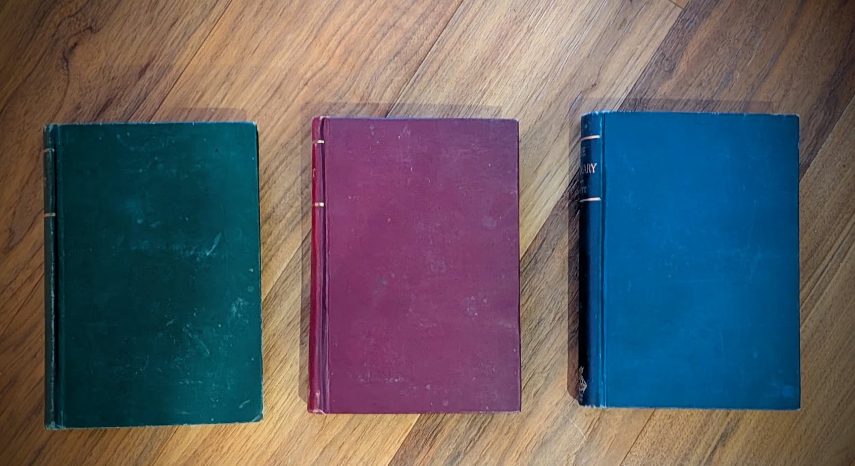 front panel view - c.1880s — Sir Walter Scott The Abbot · Redgauntlet · The Antiquary