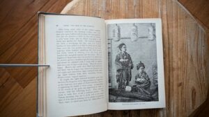 pages inside - 1895 JAPAN - The Land of the Morning by John W. Saunby
