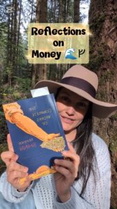 Reflections on money - Ash Tree Books - Just a Girl Under a Tree Vlog