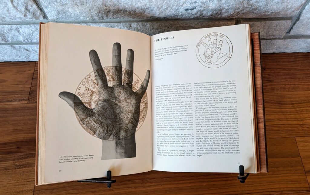 The Fingers - 1971 The Book of the Hand by Fred Gettings - Illustrated History of Palmistry