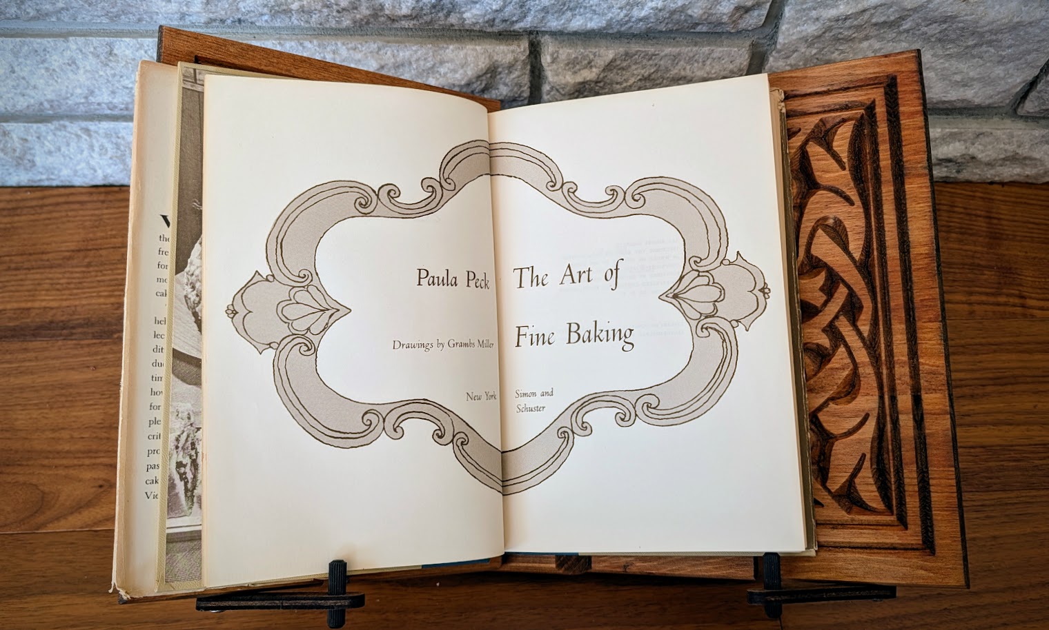 1961 The Art of Fine Baking by Paula Peck - Drawings by Grambs Miller - Title page