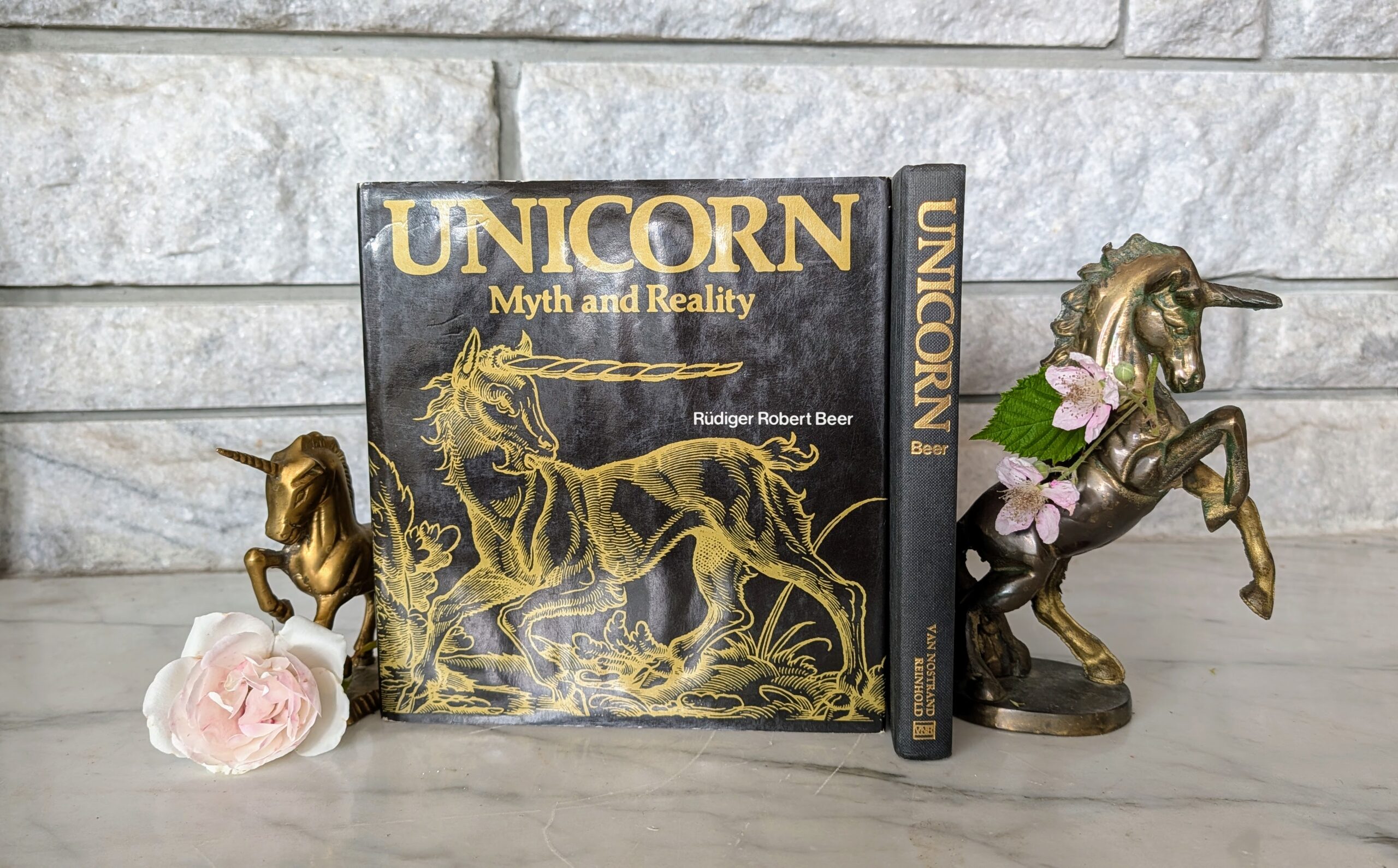 1972 copy of UNICORN - Myth and Reality by Rüdiger Robert Beer
