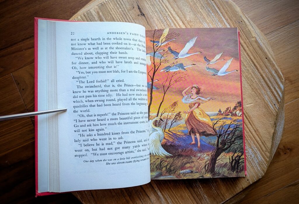 Andersen's Fairy Tales - 1961 Children's Classics - Colour illustration inside