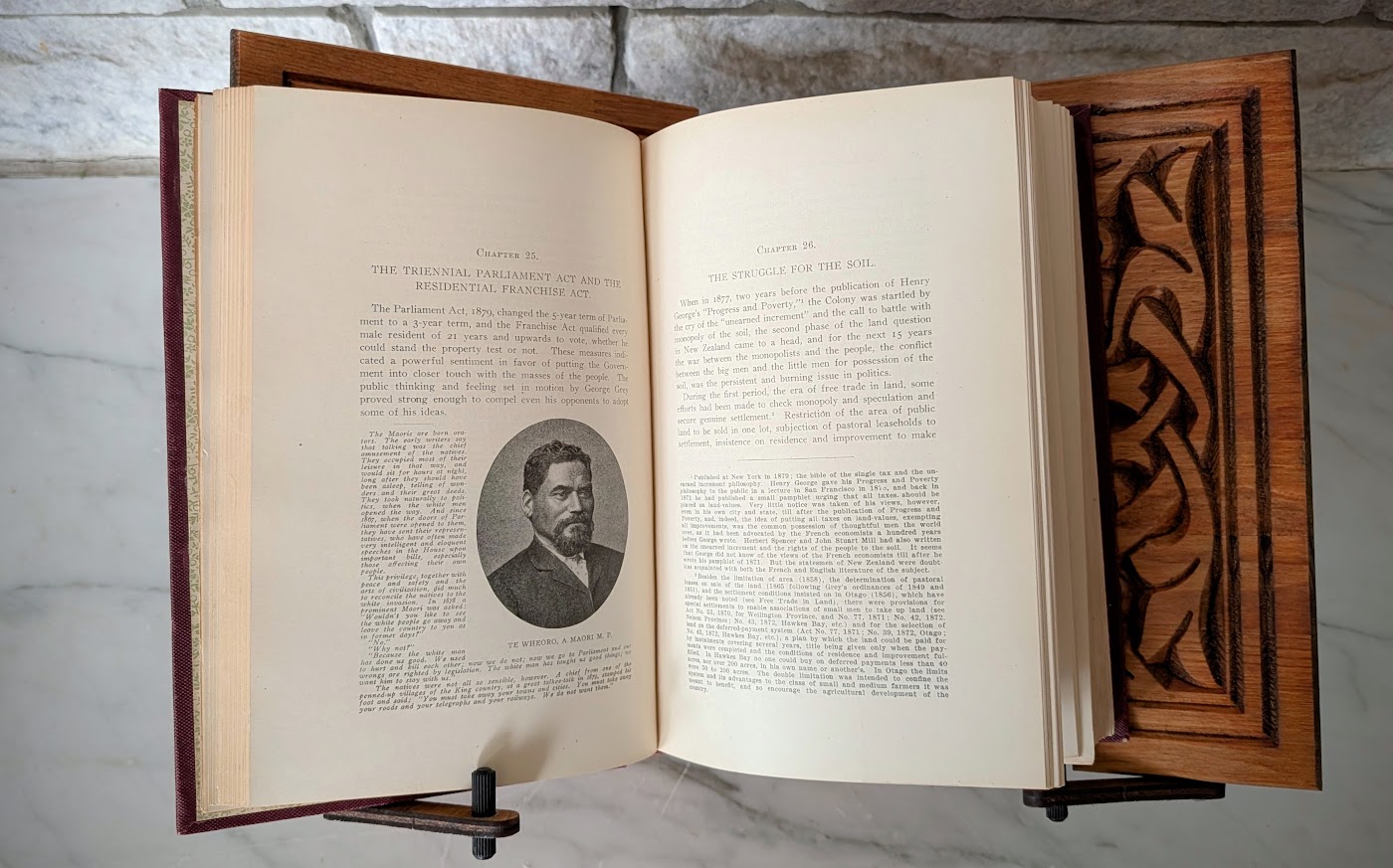 The Triennial Parliament Act and the Residential Franchise Act - 1904 The Story of New Zealand by F. Parsons - First Edition