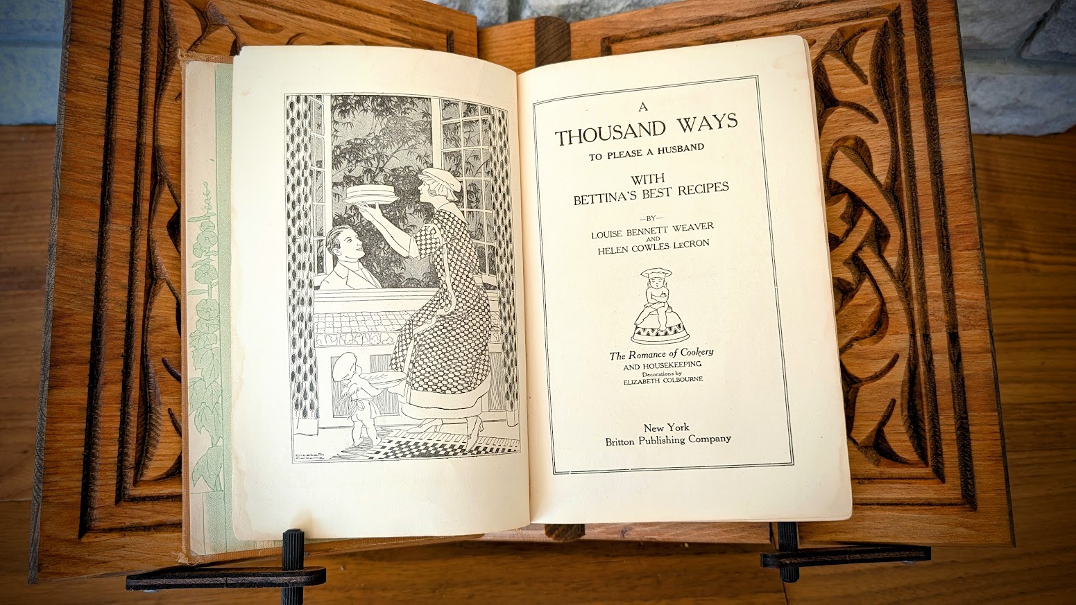 Title Page - 1917 A Thousand Ways to Please a Husband by Louise Bennett Weaver