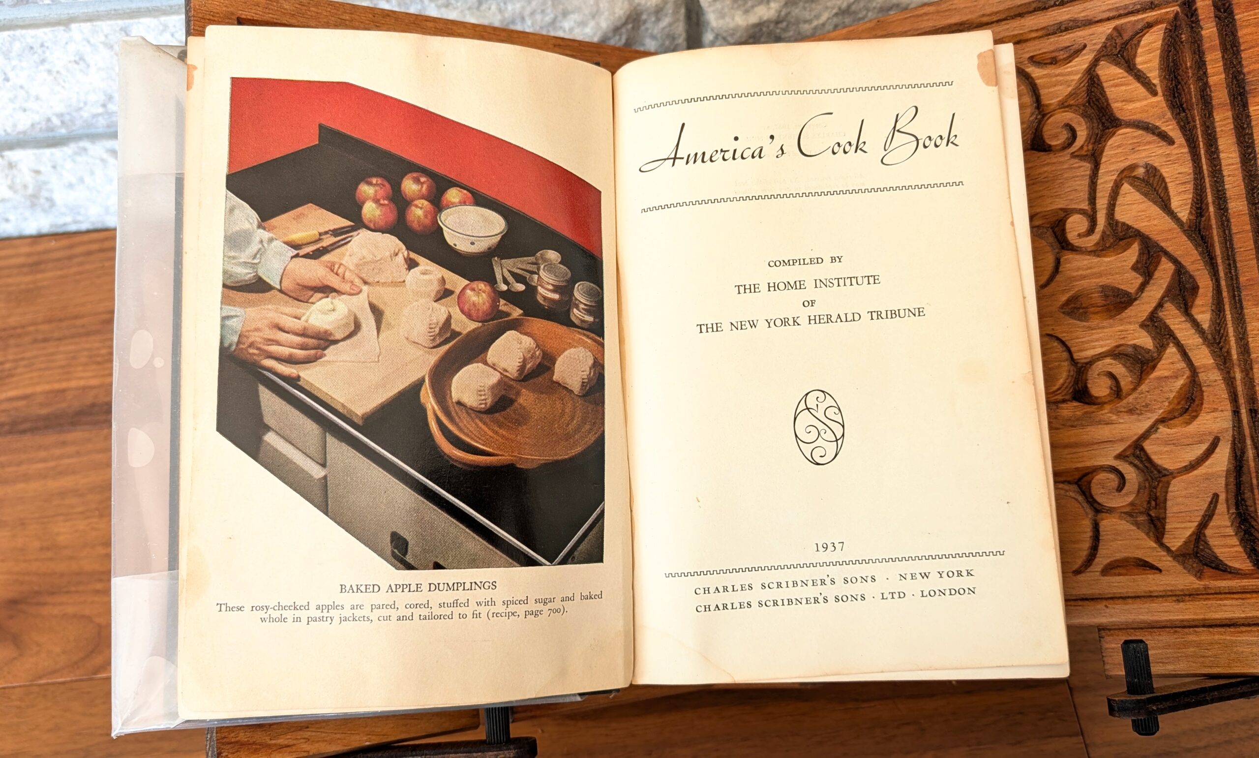 Title page - 1937 America's Cook Book - Compiled by The Home Institute of the New York Herald Tribune