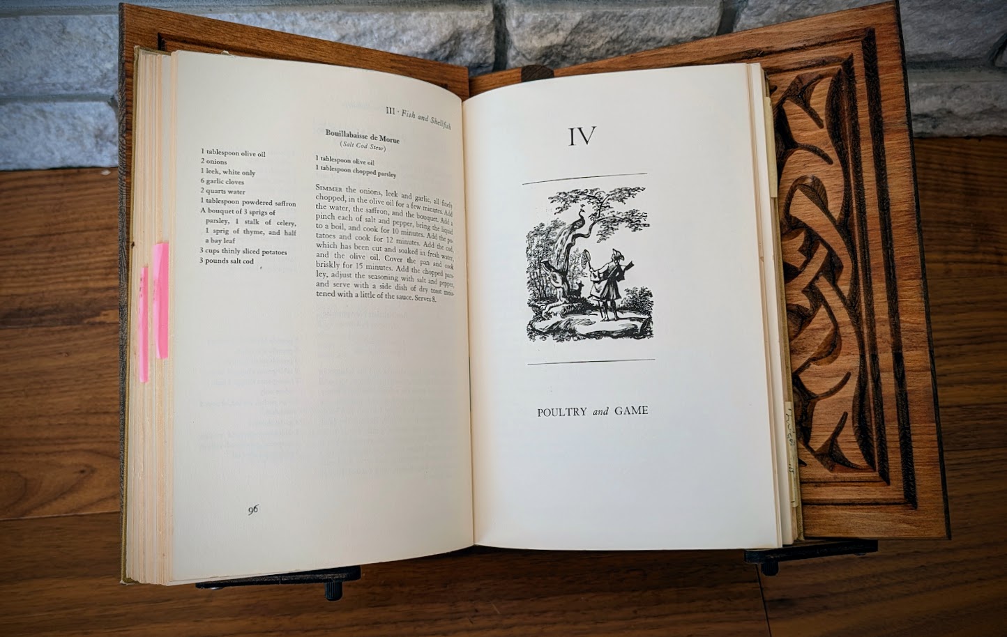 pages inside - 1959 The Classic French Cuisine by Joseph Donon