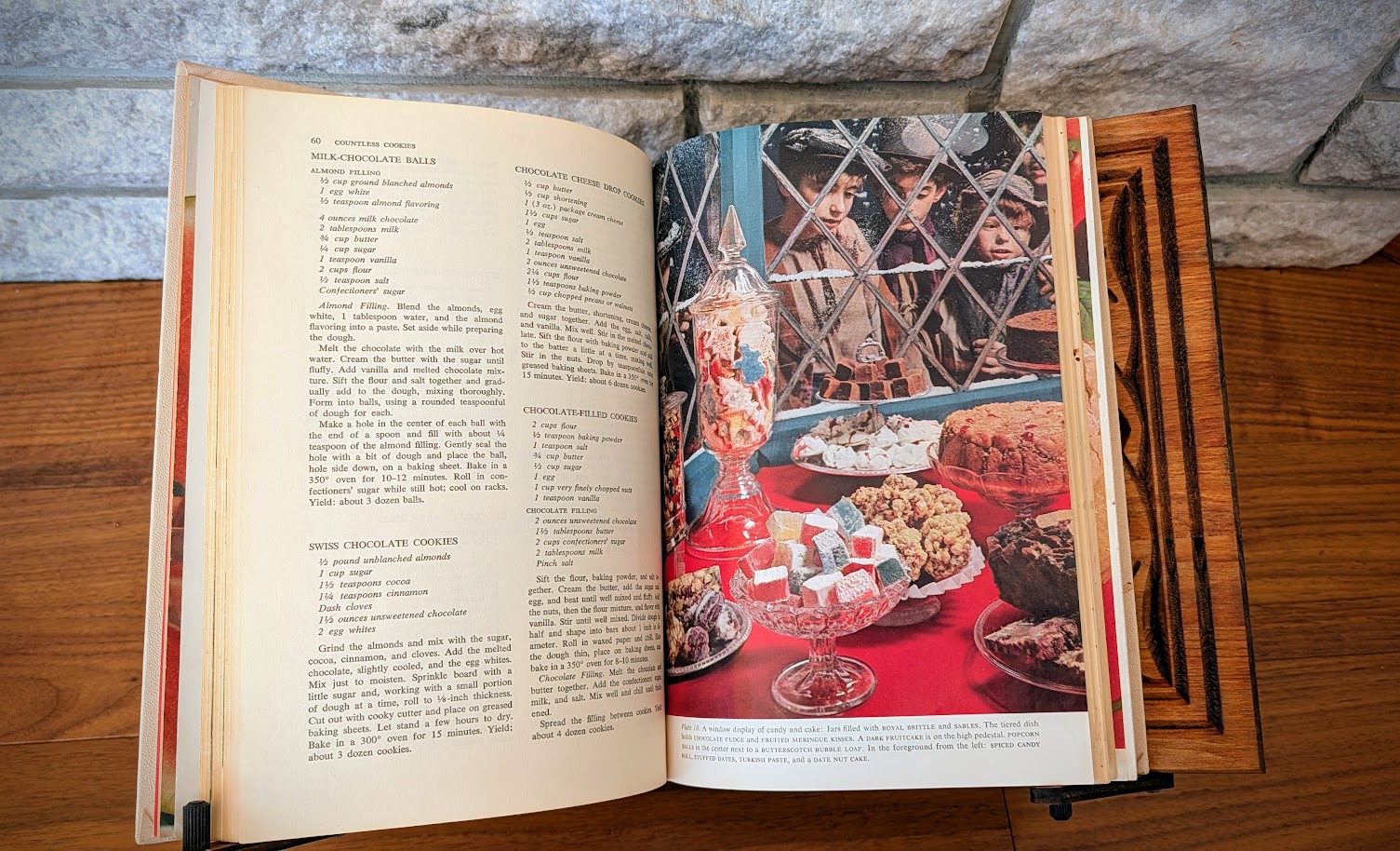 pages inside - 1964 Ladies' Home Journal Dessert Cookbook - Edited by Carol Truax