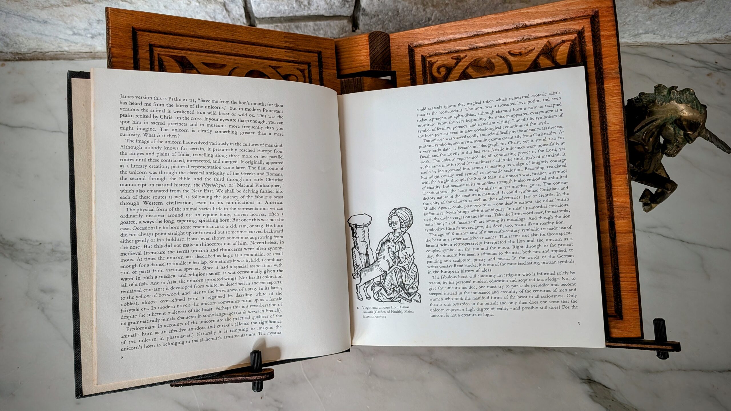 pages inside - 1972 UNICORN - Myth and Reality by Rüdiger Robert Beer