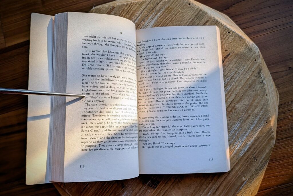 pages inside - Bodily Harm by Margaret Atwood - 1981 Uncorrected Advance Proof with Publisher's Letter
