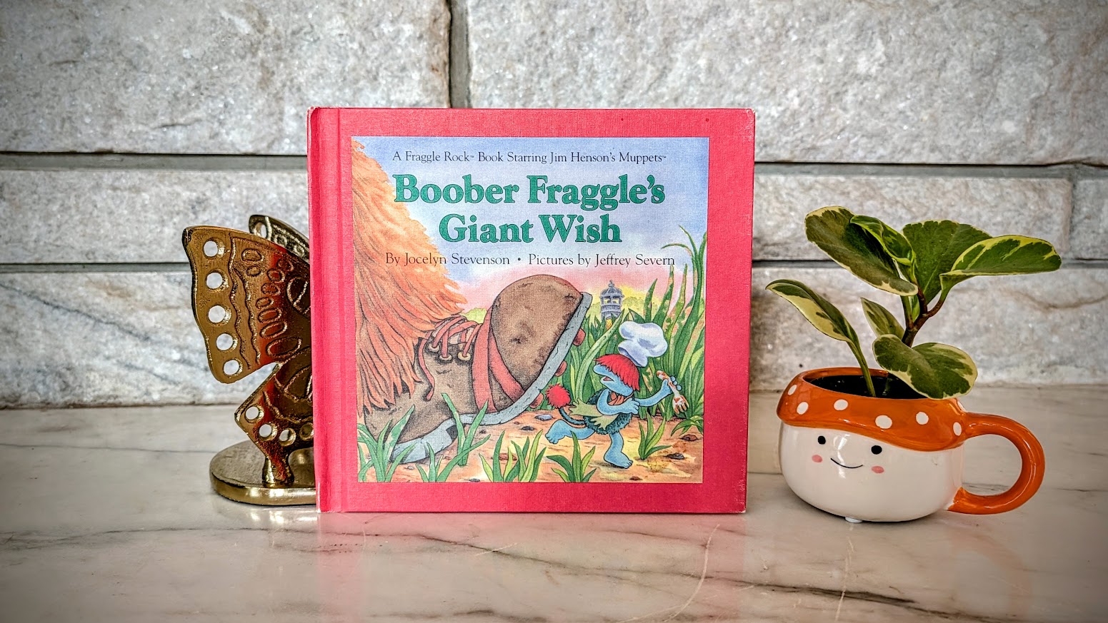 Boober Fraggle's Giant Wish - Jocelyn Stevenson - 1984 Fraggle Rock Hardcover