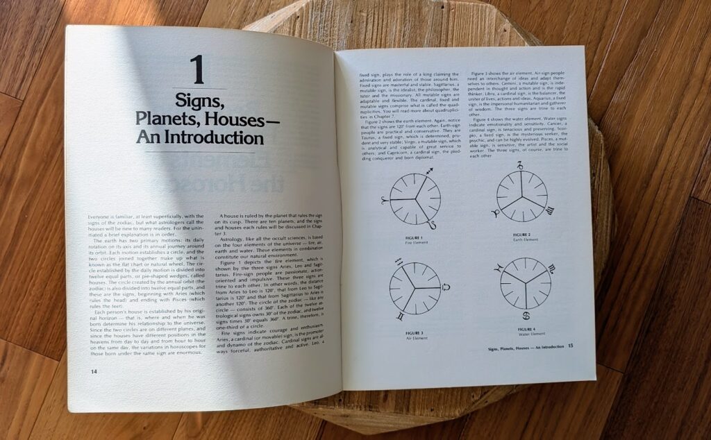 Signs, Planets - Houses, an Introduction - 1978 Chart Your Own Horoscope - For Beginner and Professional by Ursula Lewis